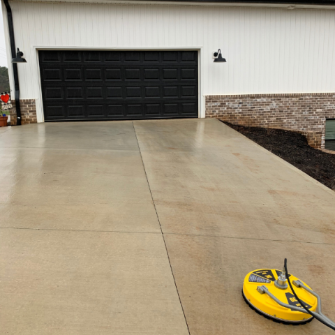 Exterior Cleaning Result