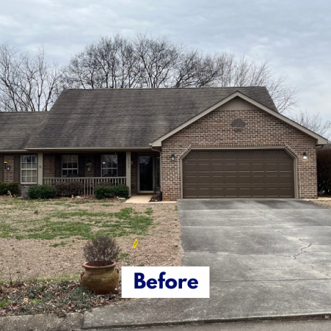 Before - House Washing