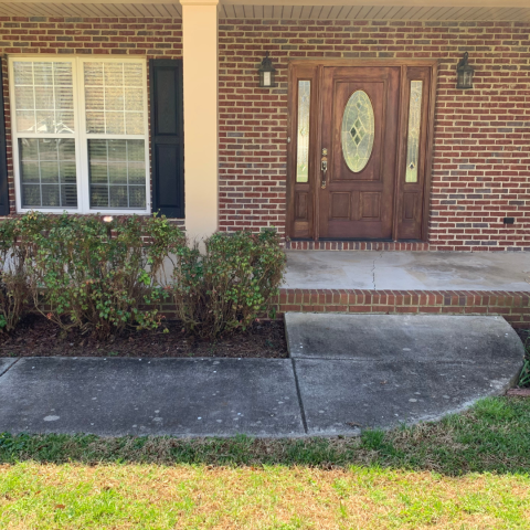 Before - Entrance Cleaning