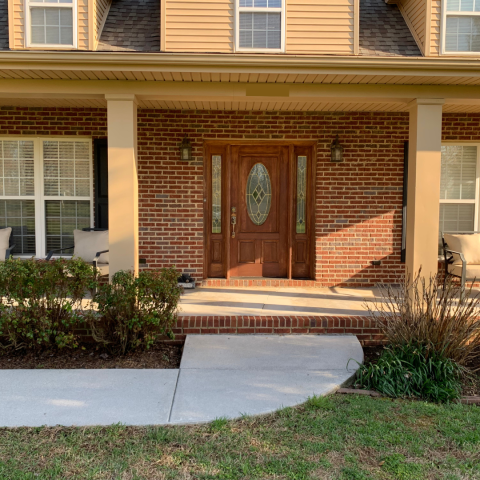 After - Entrance Cleaning