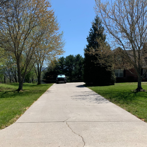 Patio Cleaning Result