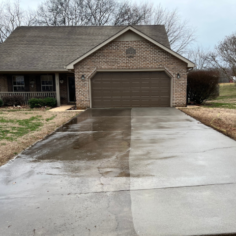 Driveway Before and After